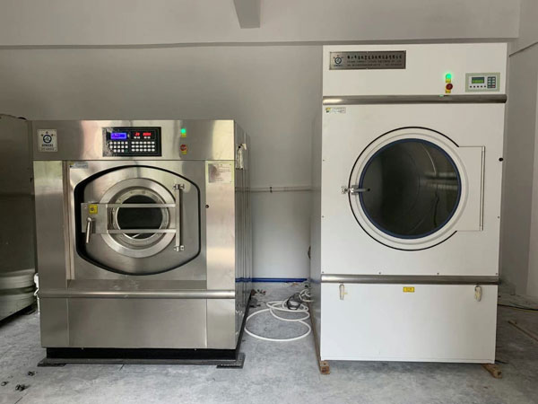 廣州學校洗衣房設備完成調試